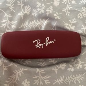 2 Ray ban glasses case